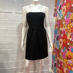 GAP Polka dot strapless dress size 12